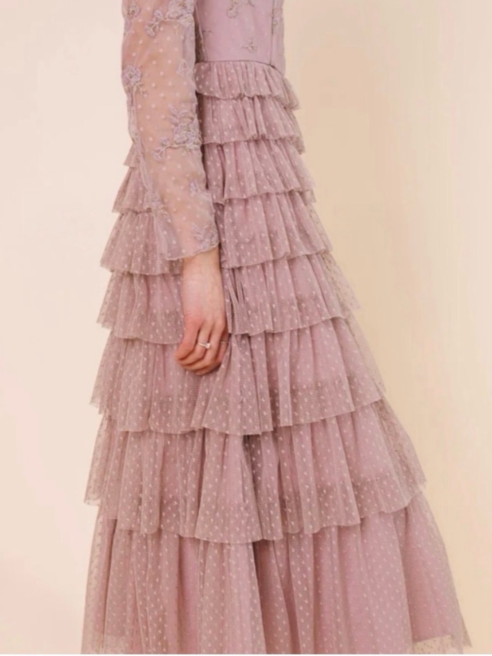 EUC XXL Ivy City Co Ella Dress in Mauve